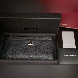 DOLCE & GABBANA logo-plaque purse